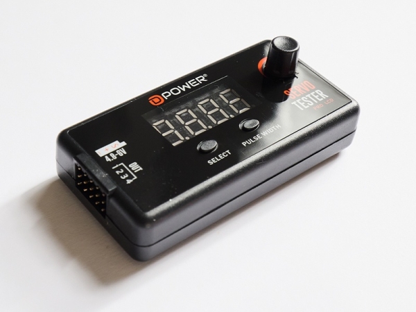 DPST-D Servotester D-Power Pro LCD! 4,8-6V